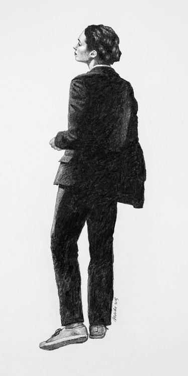 La fille en noir - 2025